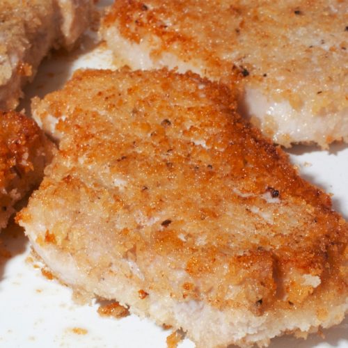 Breaded pork cutlet scallopini