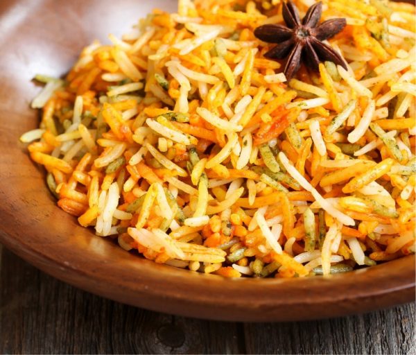 Rice pilaf Bayway Catering