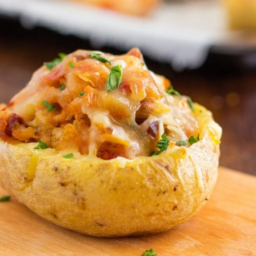 Loaded twice baked potato