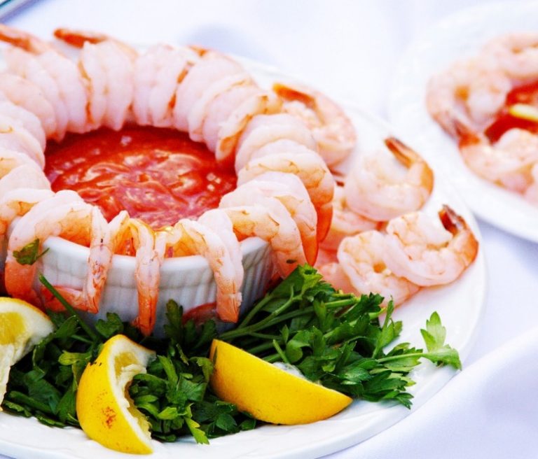 Shrimp cocktail cups (dozen) Bayway Catering