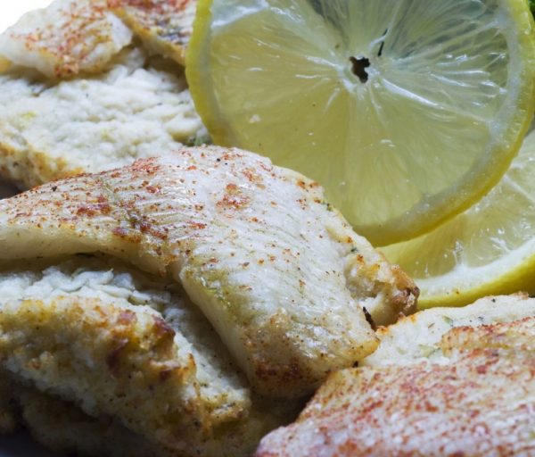 Spinach stuffed flounder Bayway Catering