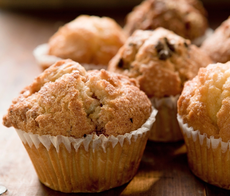 Large fresh baked muffins | Bayway Catering