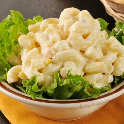 Macaroni salad (per person)