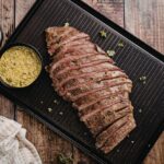 Flank steak with chimichurri | Bayway Catering