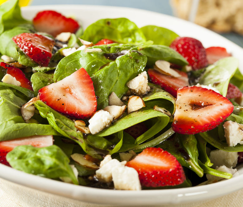 strawberry mixed greens | Bayway Catering